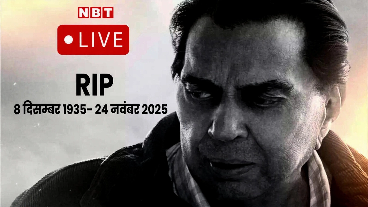 Dharmendra, Hindi Cinema's 'He-Man', Dies at 89 in Mumbai